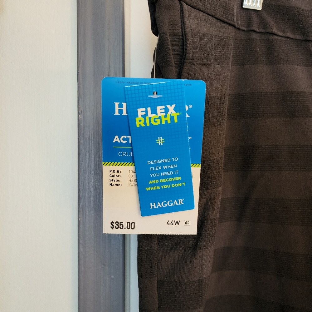 NWT Haggar Shorts Size 44 Waist - Picture 3 of 7